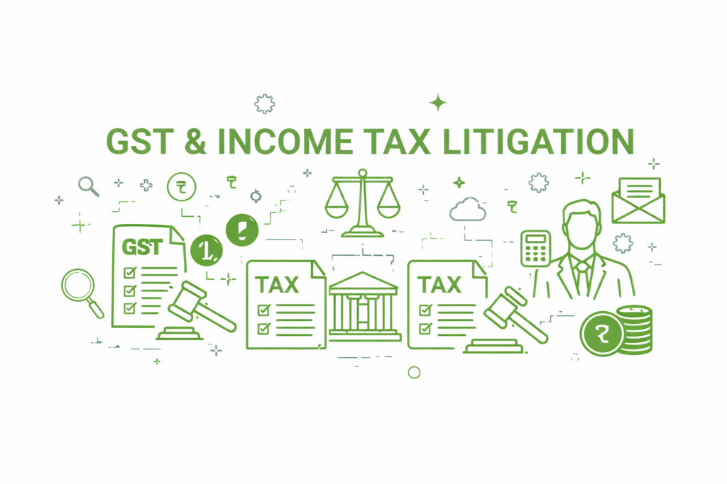 Home gst & income tax litigation