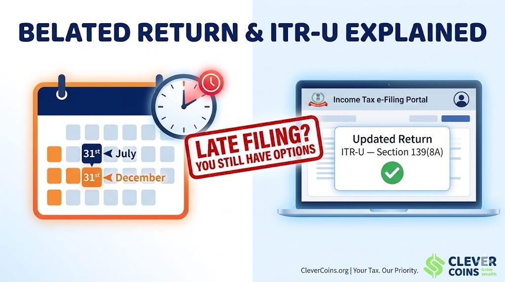 belated return & updated return (itr u)