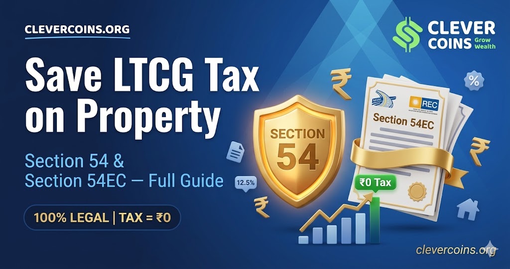 save ltcg tax on property