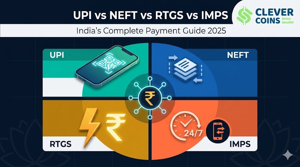 UPI vs NEFT vs RTGS vs IMPS