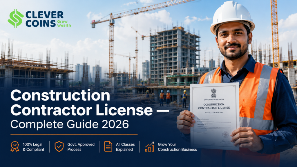 construction contractor license india