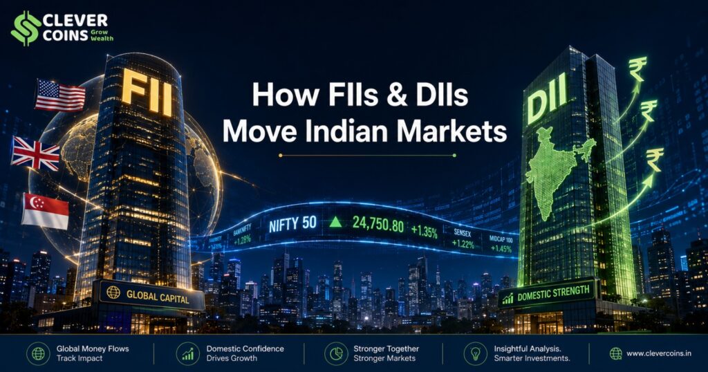 fii dii impact on indian stock market