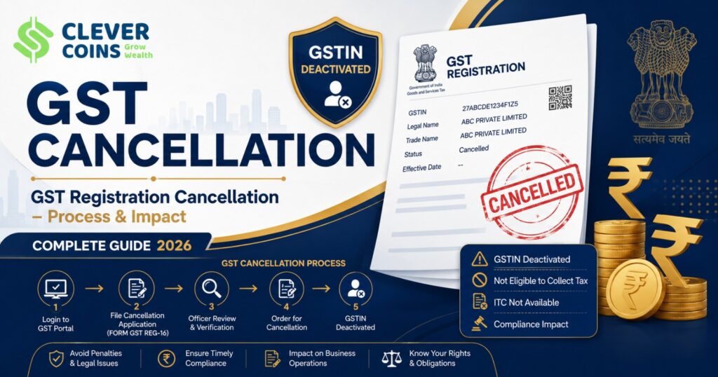 gst registration cancellation
