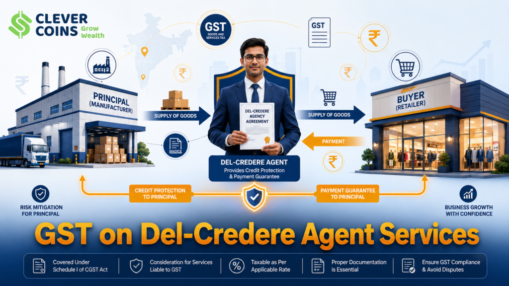 gst on del credere agent