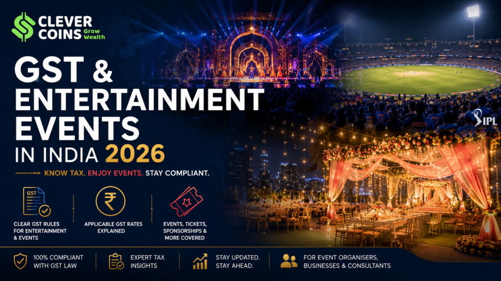 gst on entertainment and events