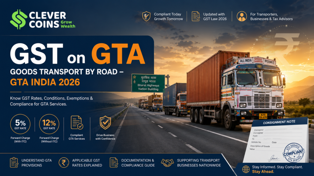 gst on goods transport agency india