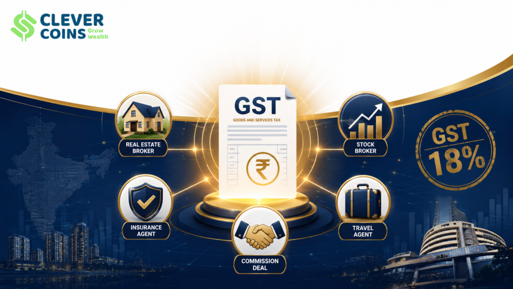 gst on commission and brokerage