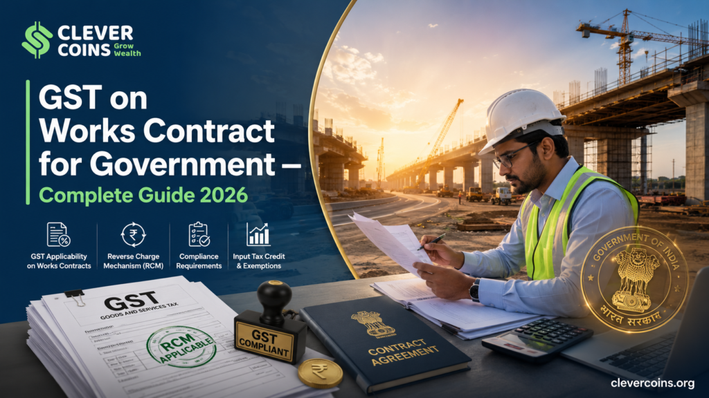 gst on works contract for government