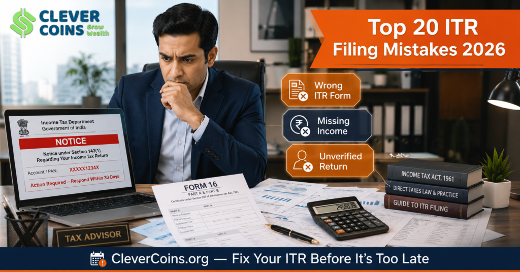itr filing mistakes india