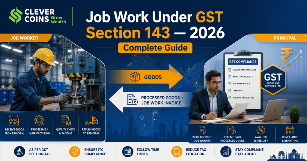 job work under gst section 143