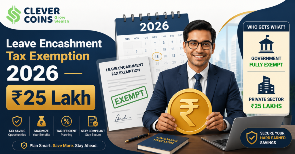 leave encashment tax exemption 2026