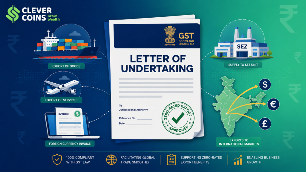 letter of undertaking under gst
