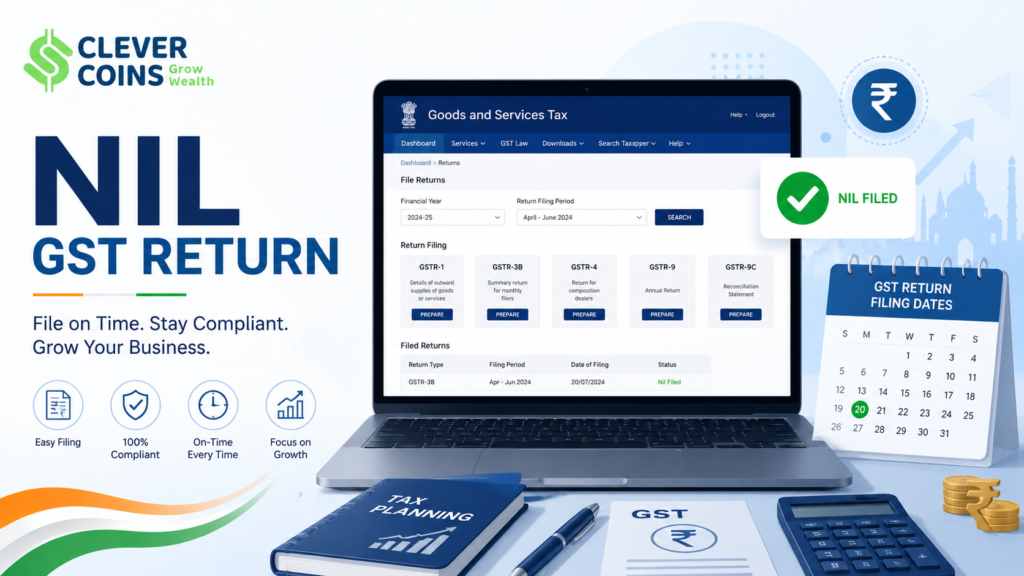 nil gst return filing