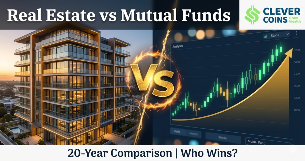 real estate vs mutual funds