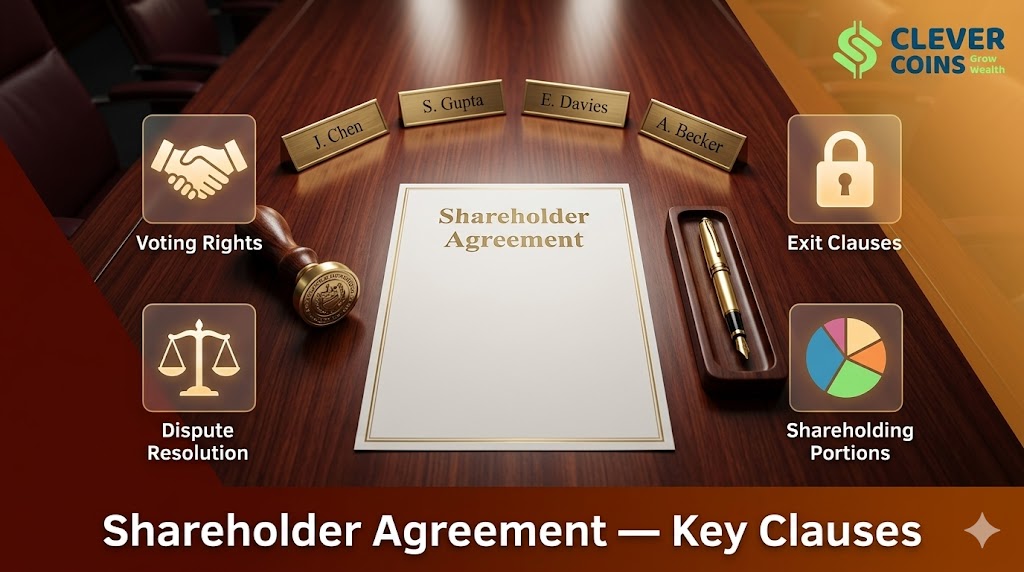 shareholder agreement key clauses