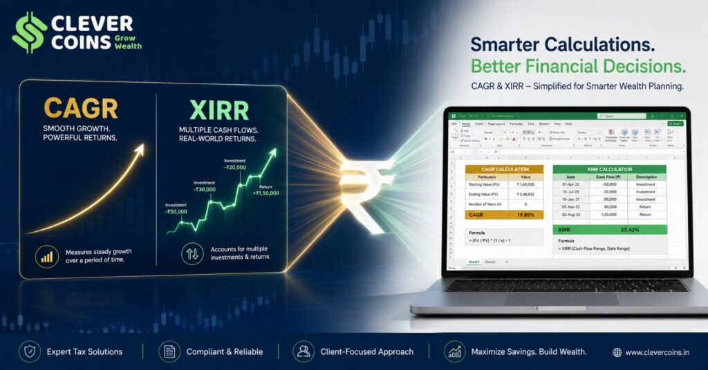 xirr vs cagr