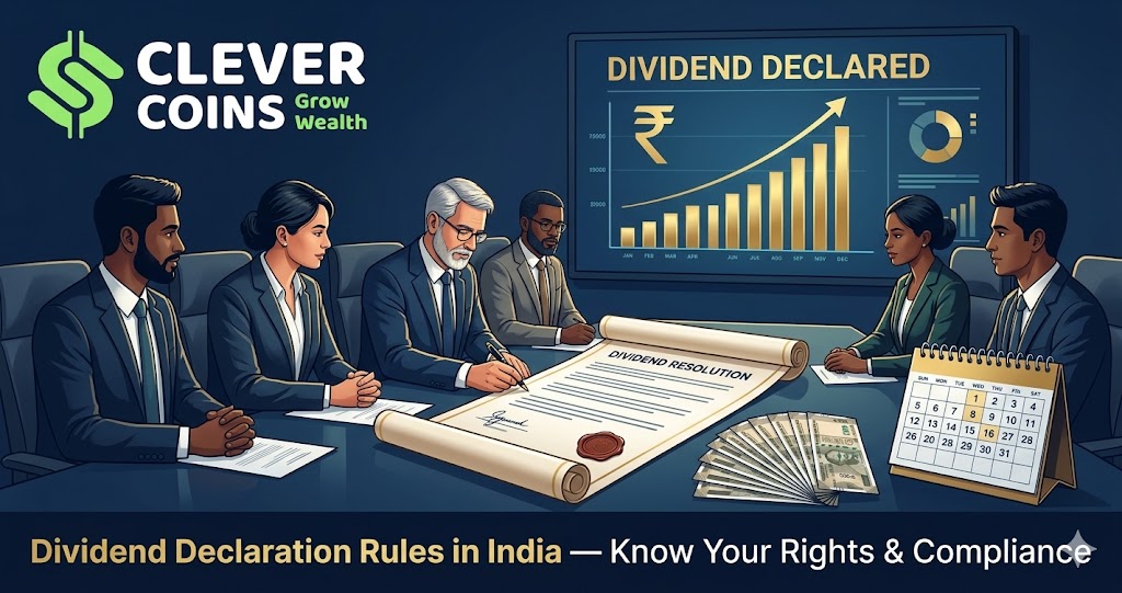 dividend declaration rules in india