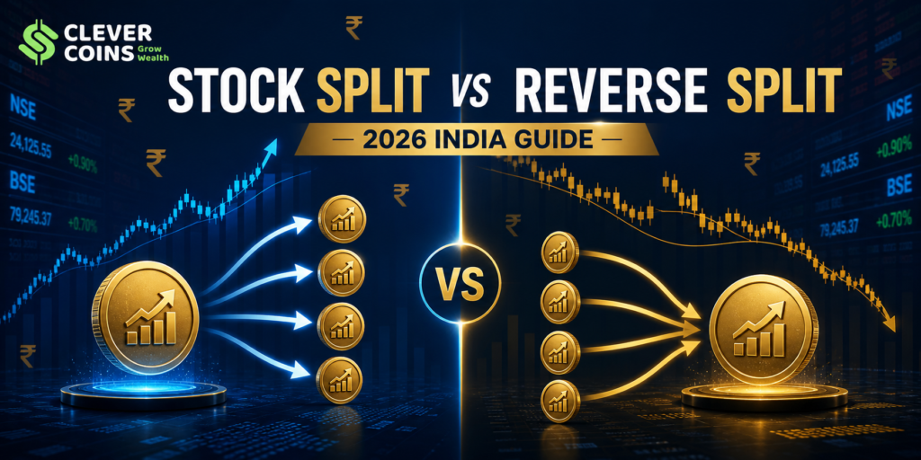 stock split vs reverse split india
