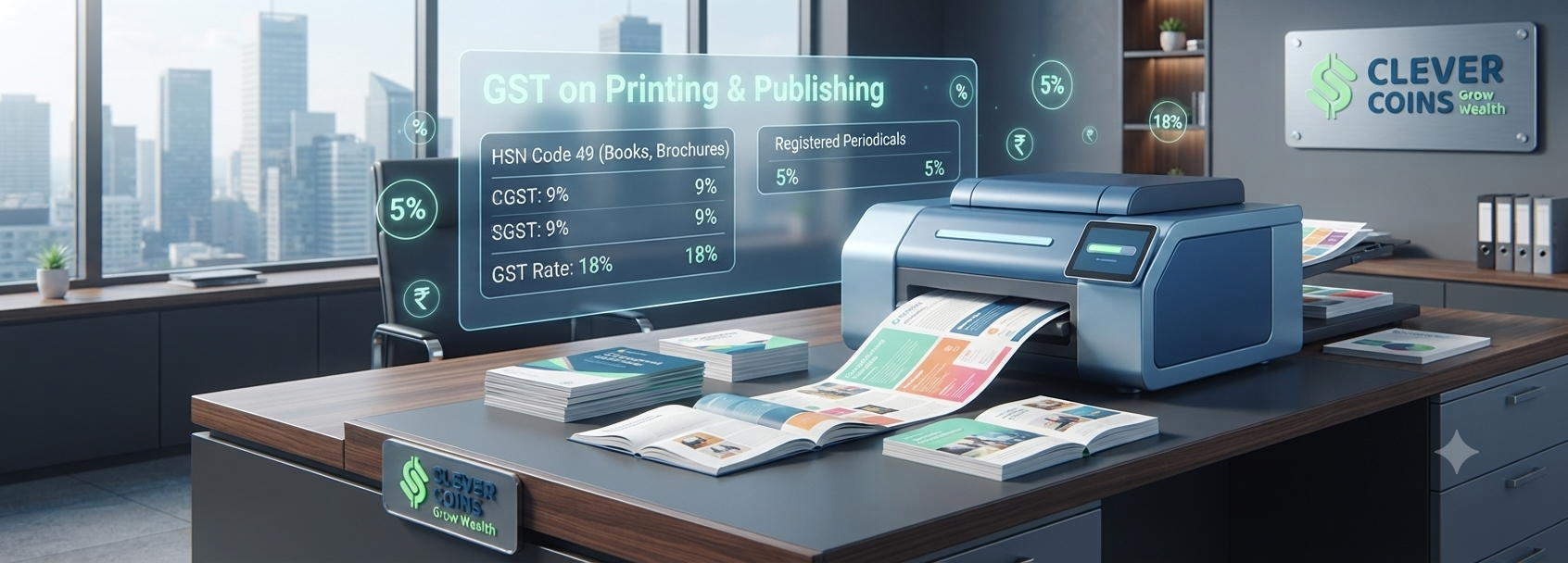 Complete Guide to GST on Printing and Publishing: Rates, HSN Codes, and ITC Rules
