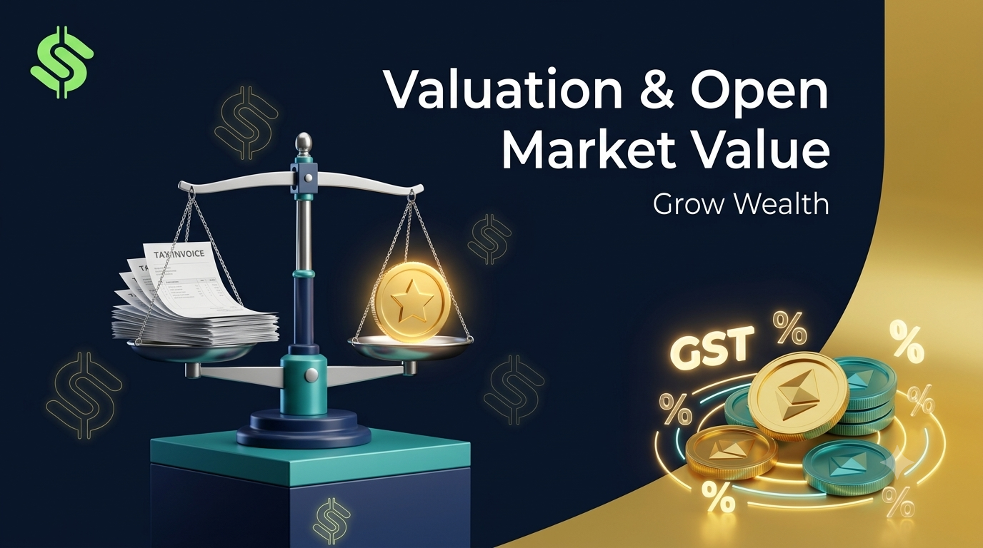 Valuation Rules under GST: Open Market Value, Related-Party Supplies, and Pure Agent Concept