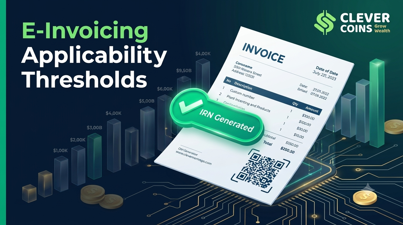 E-Invoicing Applicability Thresholds: Who Must Generate an Invoice Reference Number (IRN)?