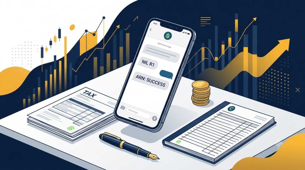 Filing Nil Returns via SMS: Step-by-Step Process for GSTR-1 and GSTR-3B