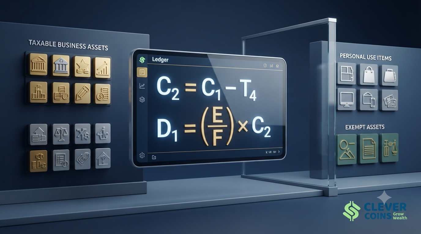 Reversal of ITC under Rule 42 and Rule 43: Formulas for Business vs. Exempted/Personal Use