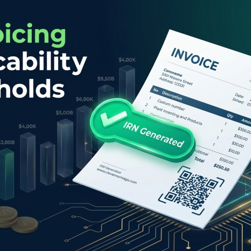 E-Invoicing Applicability Thresholds: Who Must Generate an Invoice Reference Number (IRN)?