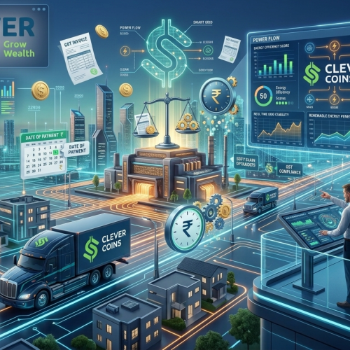 AI Image Prompts (Gemini Banana Pro) 1. Website Blog Banner Prompt: A professional 3D vector and isometric illustration representing the "Time of Supply" under Indian GST. The scene features a sleek digital clock, ticking gears, a golden weighing scale, and tax document paperwork floating around a modern calendar. The brand color palette is strictly incorporated: navy blue background, coin gold highlights, and emerald green accents. Clean, high-tech corporate financial aesthetic, 8k resolution, suitable for a financial blog banner.