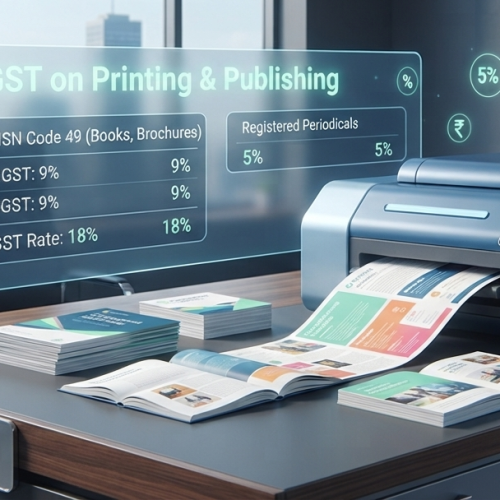 Complete Guide to GST on Printing and Publishing: Rates, HSN Codes, and ITC Rules