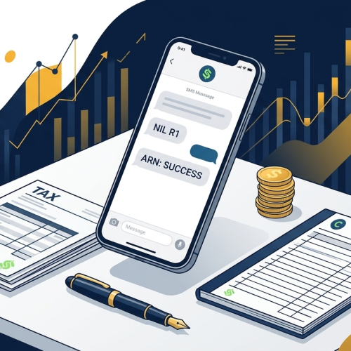 Filing Nil Returns via SMS: Step-by-Step Process for GSTR-1 and GSTR-3B