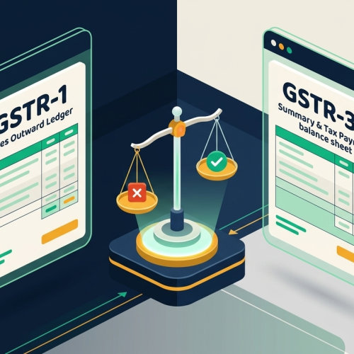 GSTR-1 vs. GSTR-3B: Purpose, Interdependence, and Return Mismatch Liabilities